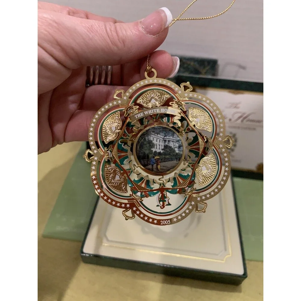 Christmas 2005 The White House Historical Association Ornament Garfield 3D